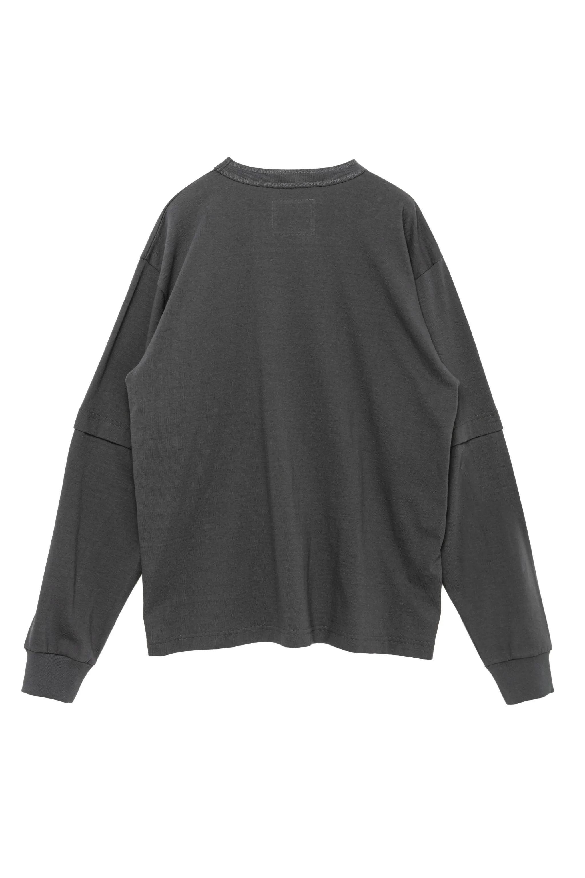 sacai  |Crew Neck Street Style Long Sleeves Plain Cotton