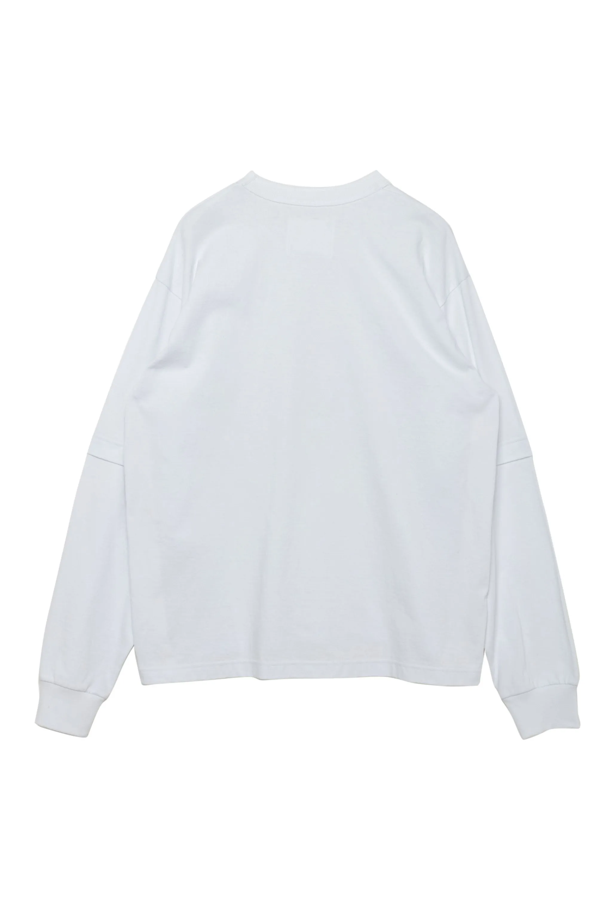 sacai  |Crew Neck Street Style Long Sleeves Plain Cotton