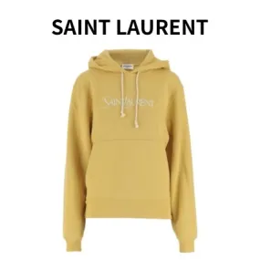 Saint Laurent  |Long Sleeves Logo V-neck & Crew neck