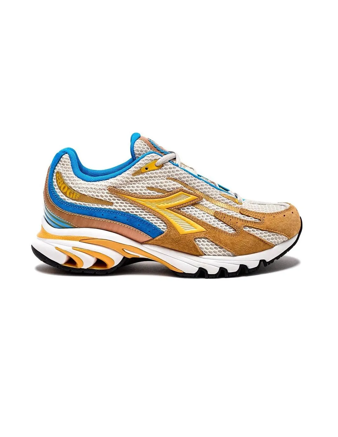 Scarpe diadora sportswear mythos propulsion 280 mascotte yellow blu c2924