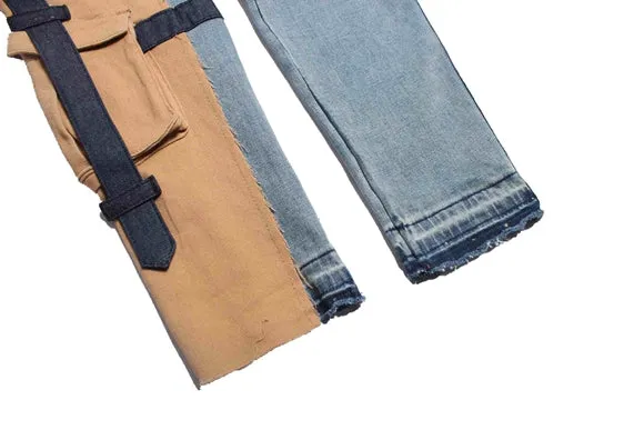 Slim Fit Strap Jeans