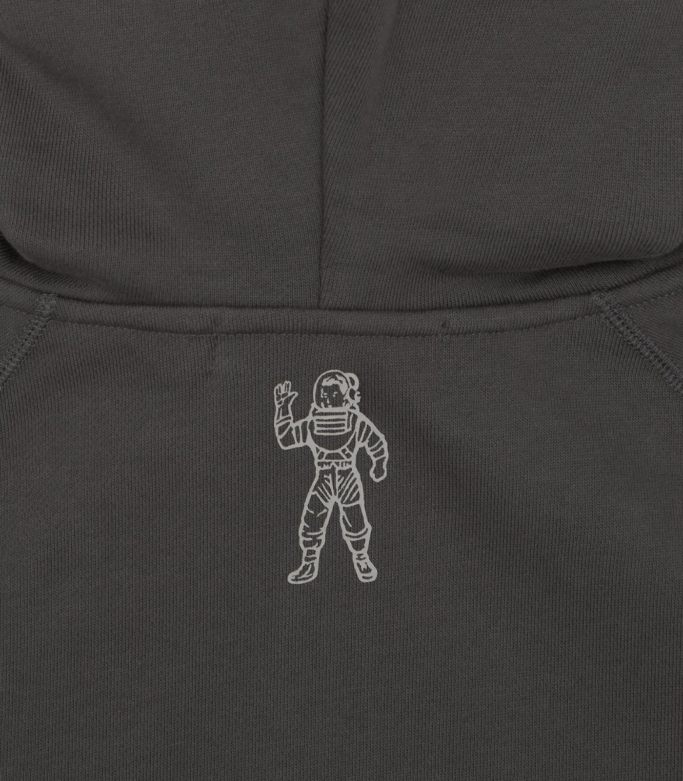 SMALL ARCH LOGO ZIP THROUGH - SPACE GREY