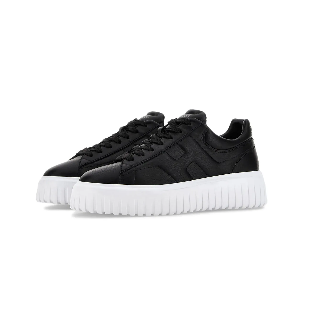 SNEAKERS H-STRIPES Uomo Nero