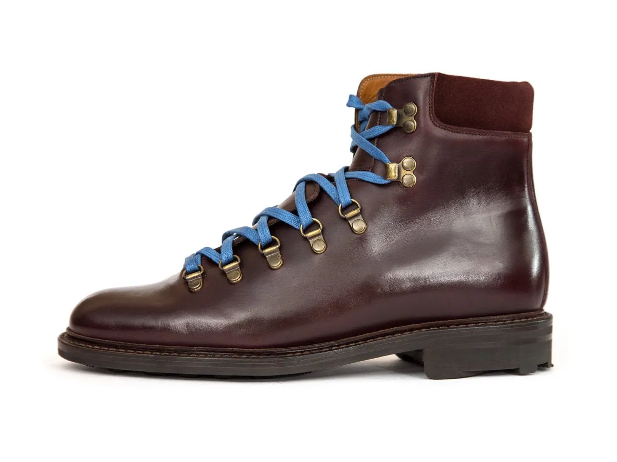 Snoqualmie - MTO - Burgundy Chromexcel / Burgundy Suede - NJF Last - Rugged Rubber Sole w/ Stormwelt