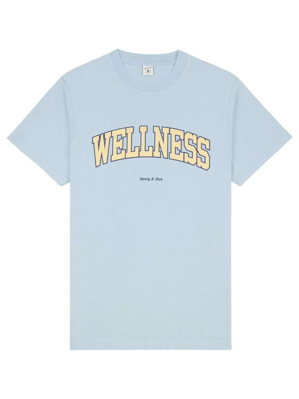 Sporty & Rich Wellness Ivy T-Shirt in China Blue