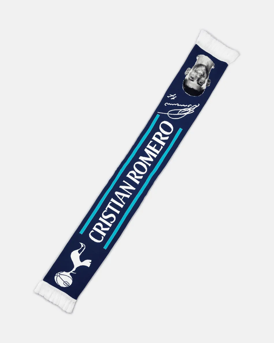 Spurs Cristian Romero Player Scarf