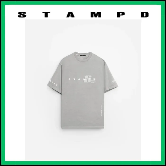 Stampd' LA  |Crew Neck Pullovers Unisex Street Style Cotton Short Sleeves