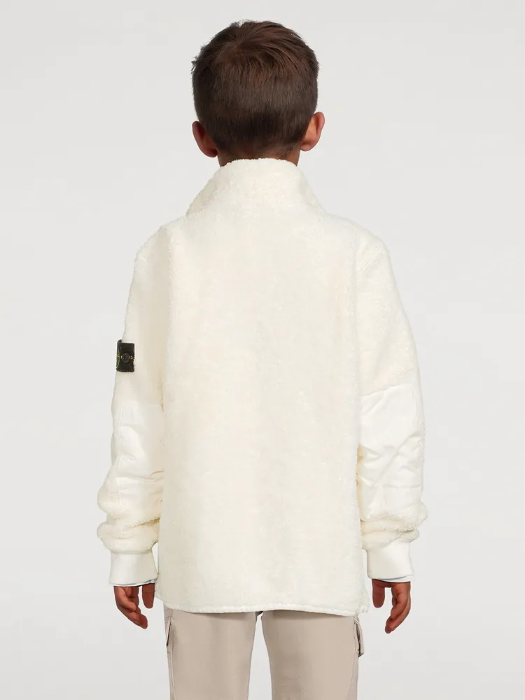 STONE ISLAND Teddy Fleece Jacket