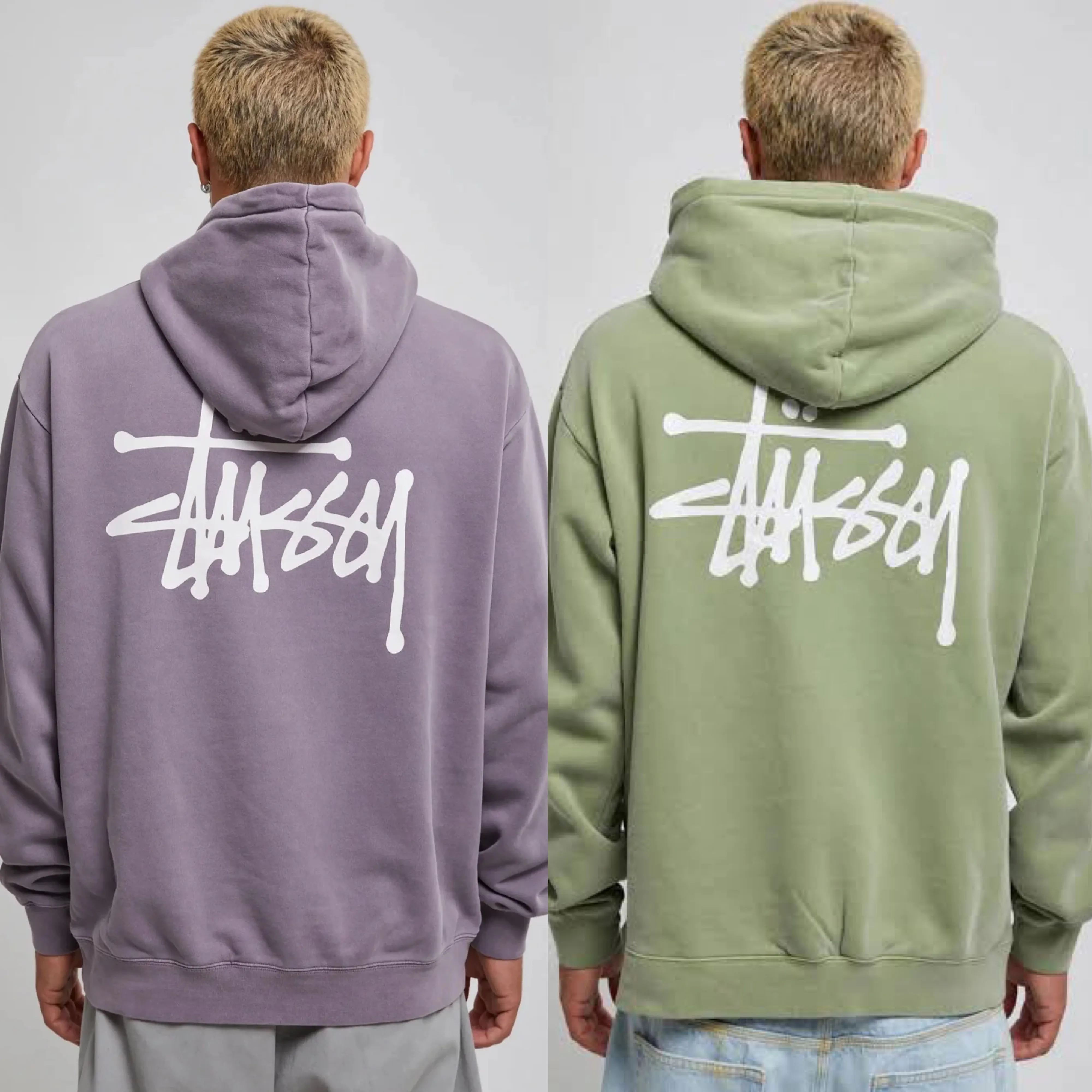 STUSSY  |Pullovers Street Style Long Sleeves Cotton Oversized Logo