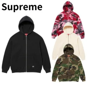 Supreme  |Pullovers Unisex Sweat Street Style Long Sleeves Plain Logo