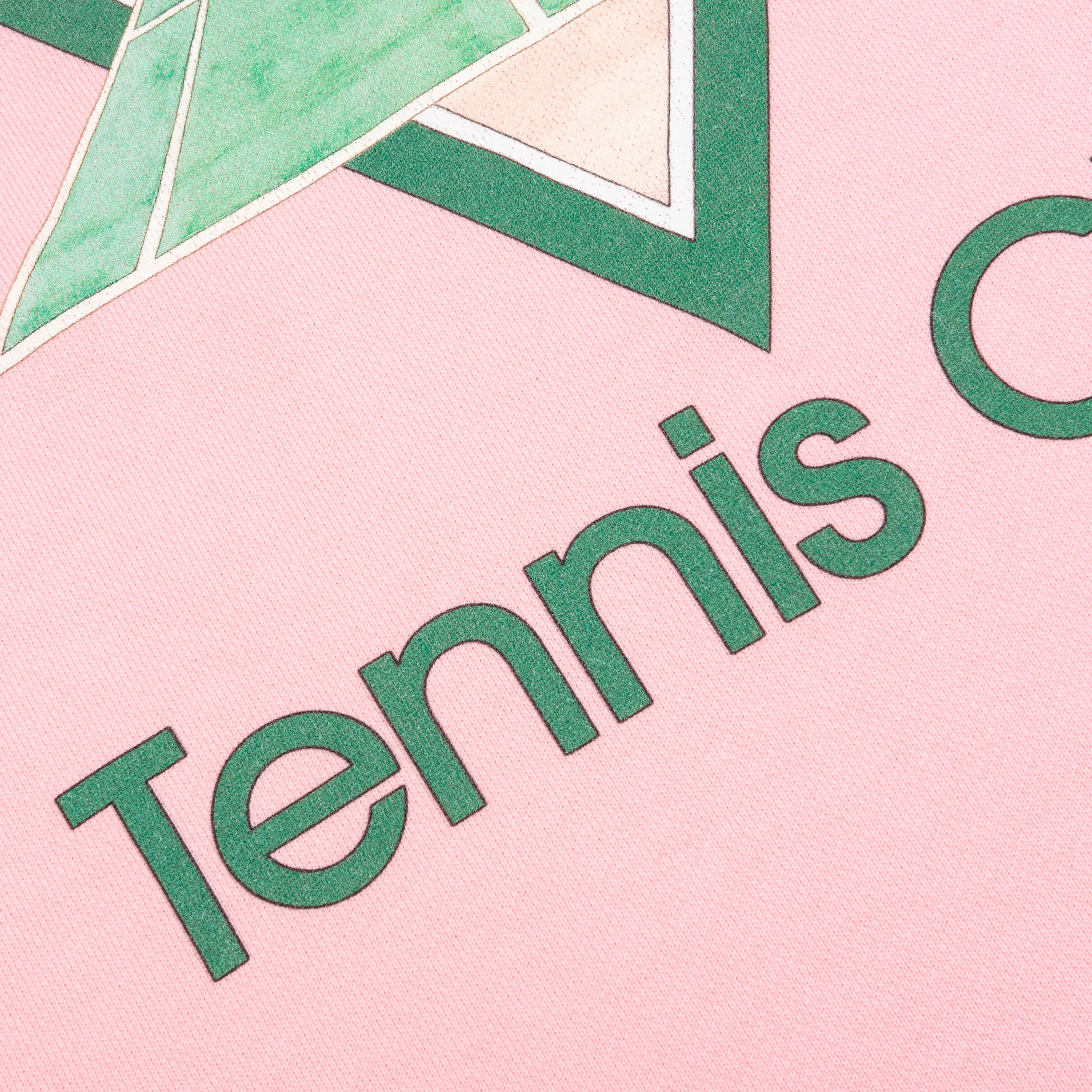 Tennis Club Icon Printed Sweatshirt - Tennis Club Icon