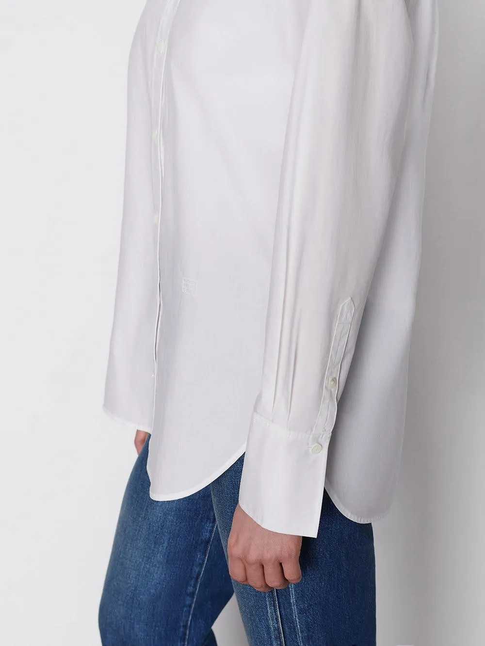 The Oversized Shirt - Blanc