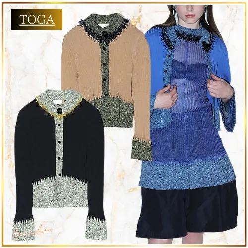 TOGA  |Casual Style Nylon Street Style Long Sleeves Plain