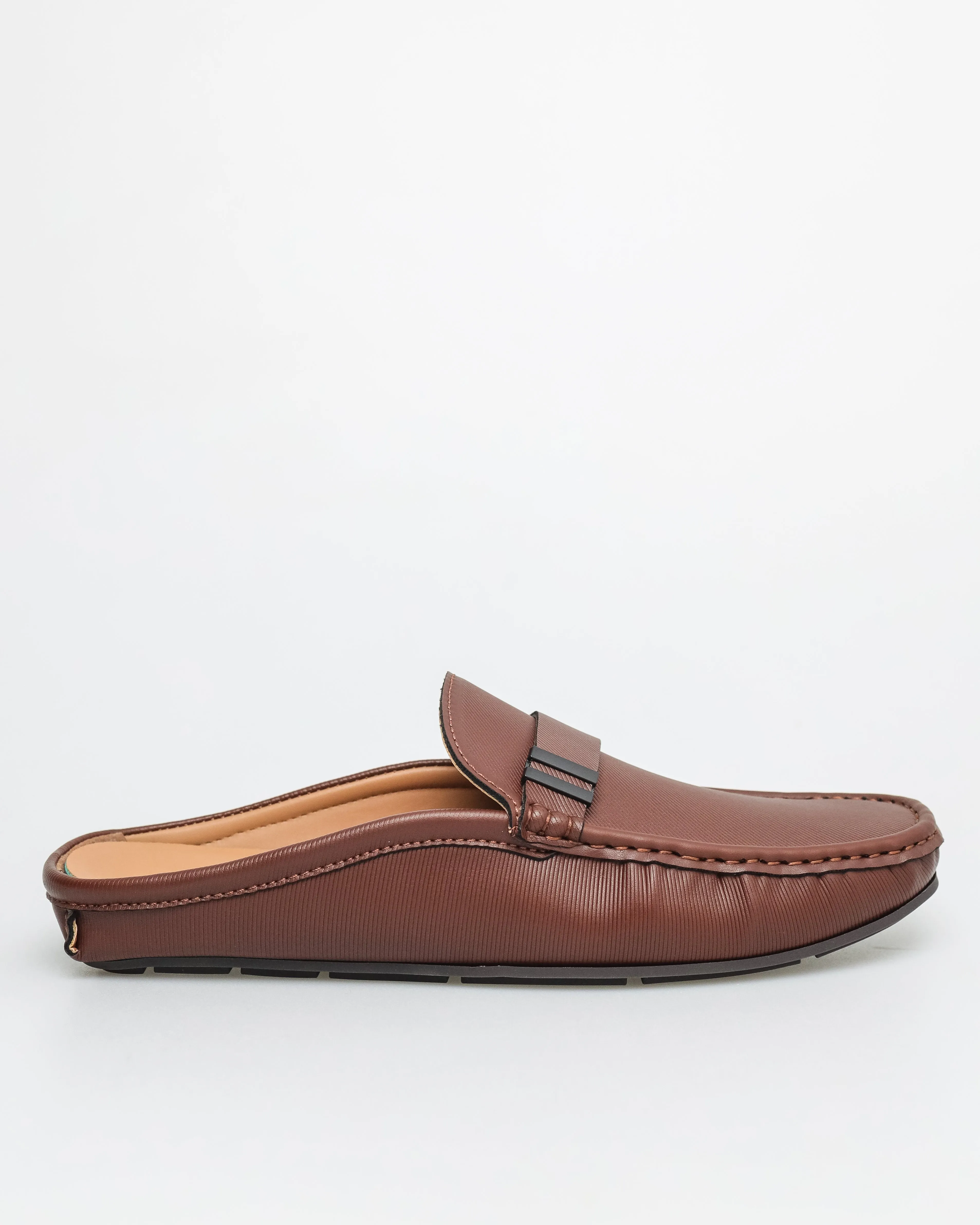 Tomaz C571 Men's Slip-on Mules (Brown)