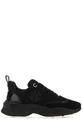 Tory Burch Mesh Lace-Up Sneakers