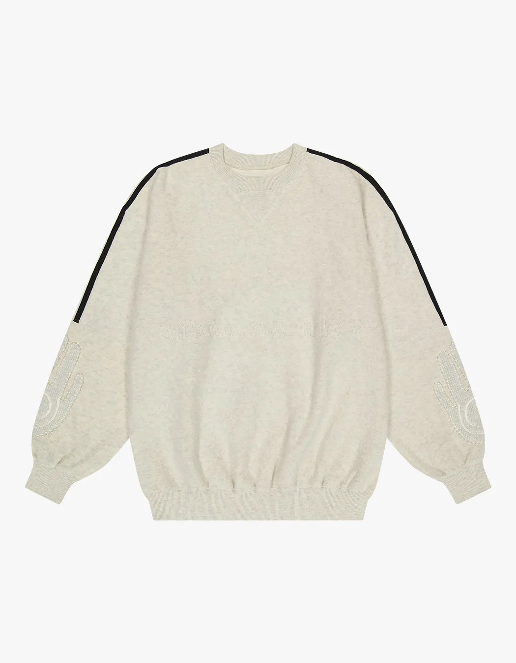 Tuewid  |Crew Neck Unisex Street Style Long Sleeves Cotton