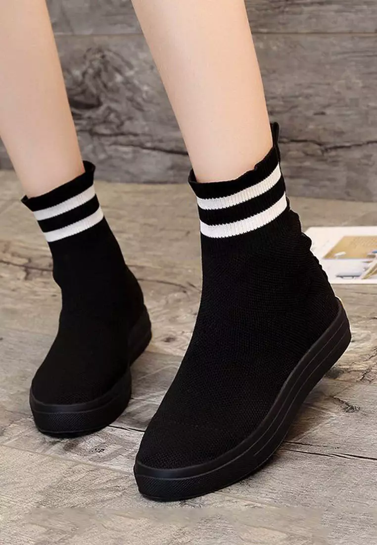 Twenty Eight Shoes Stocking Sneaker Boots VB200