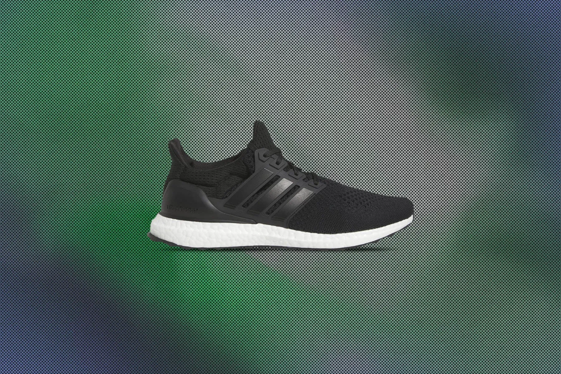 Ultraboost 1.0 Core Black - Core Black/Beam Green