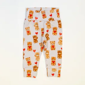 Valentine Teddy Bear Leggings