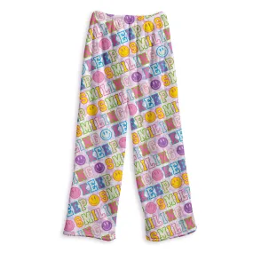 Varsity Fuzzy Lounge Pants