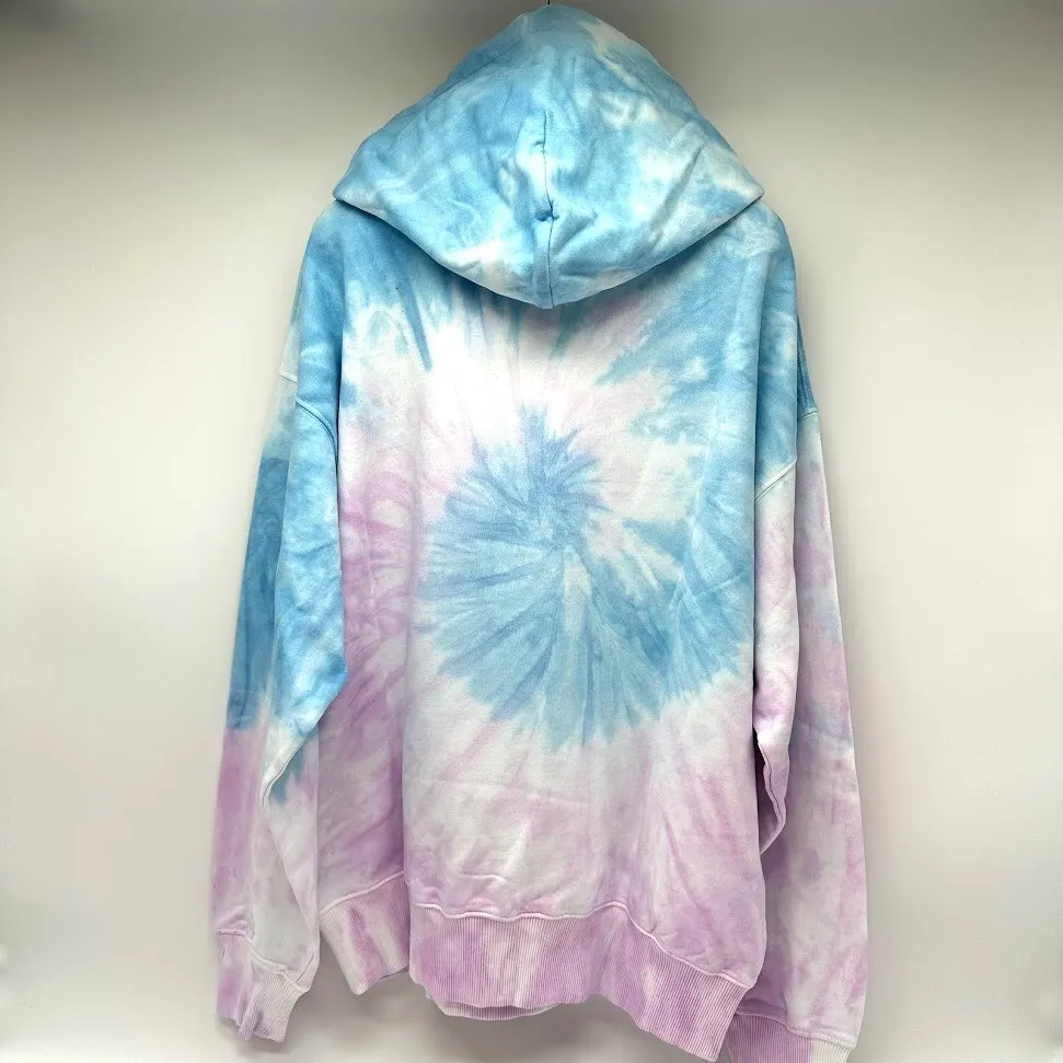 VERSACE JEANS  |Pullovers Unisex Street Style Tie-dye Long Sleeves Cotton