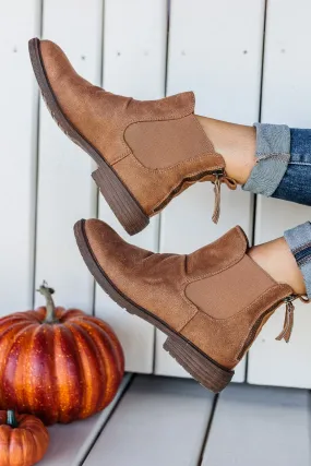 Very G Vienna Booties- Tan