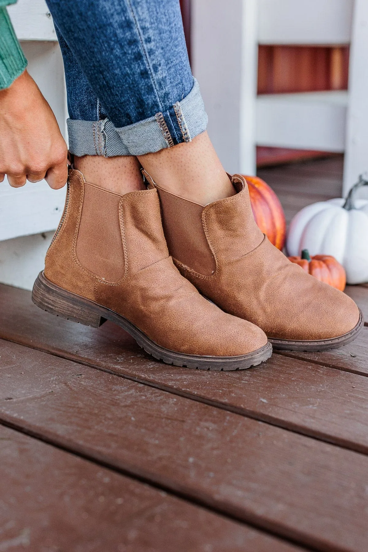 Very G Vienna Booties- Tan