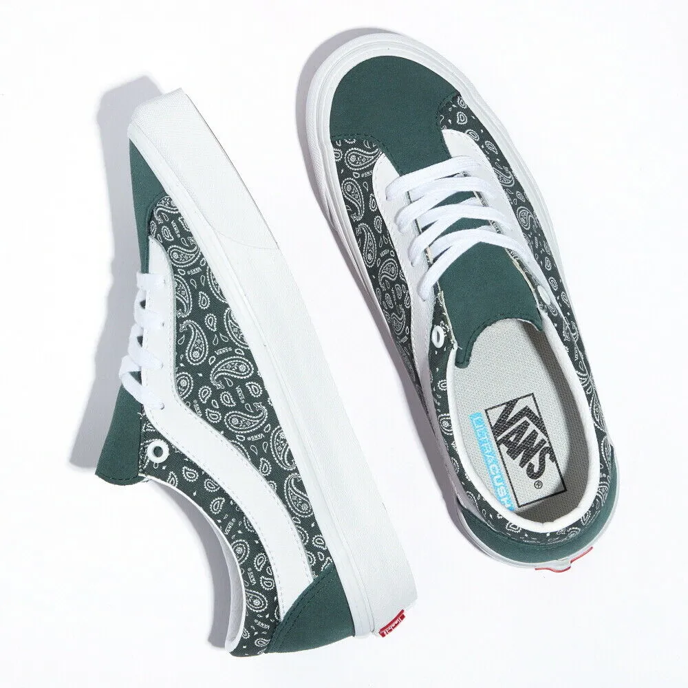 [VN0A5DYA8GR] Bold Ni 'Bandana - Jungle Green Unisex Sneakers