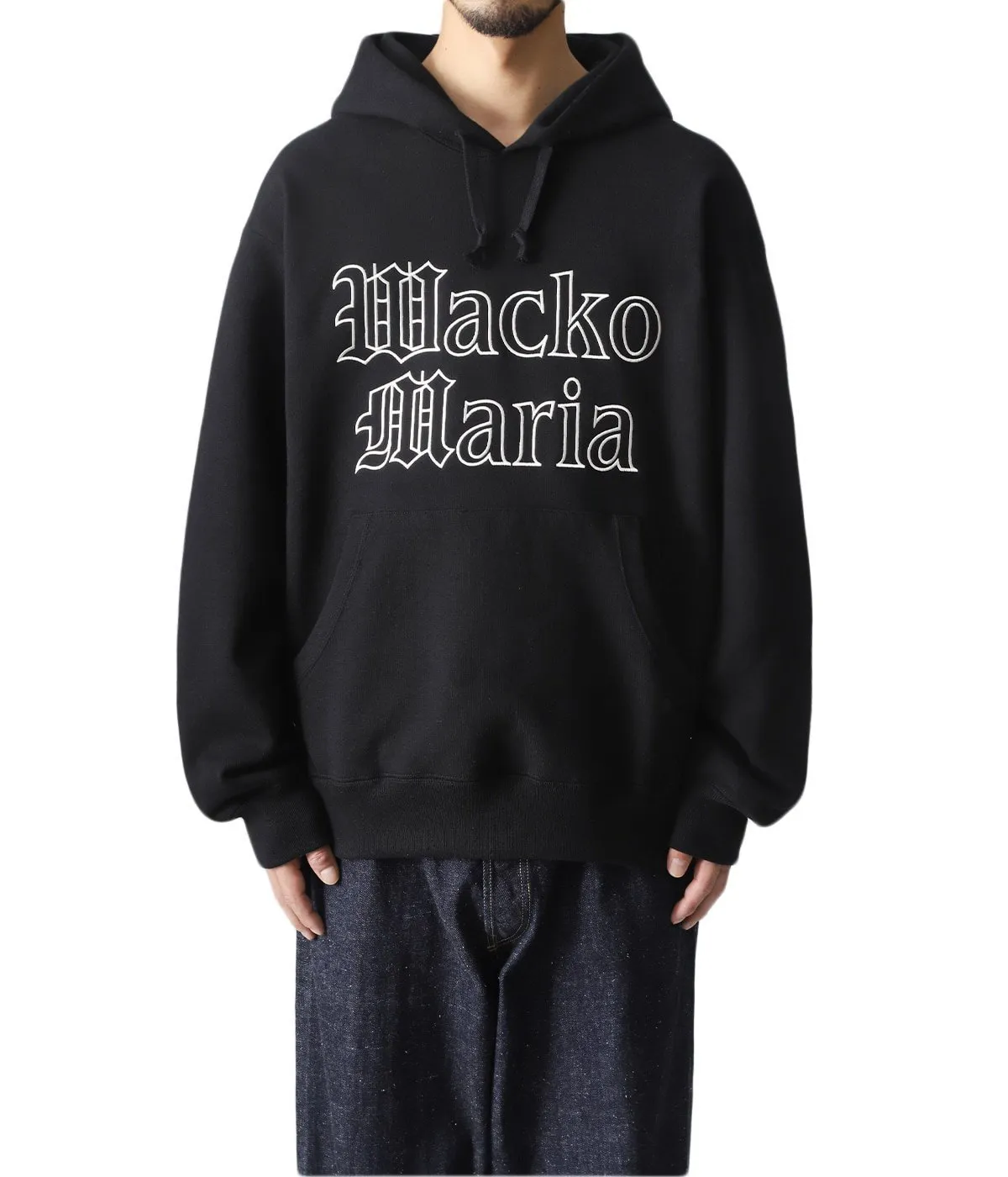 WACKO MARIA  |Pullovers Street Style Long Sleeves Plain Cotton Oversized