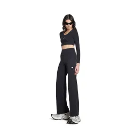      Women's Activewear Flared Slim Pants in Black 