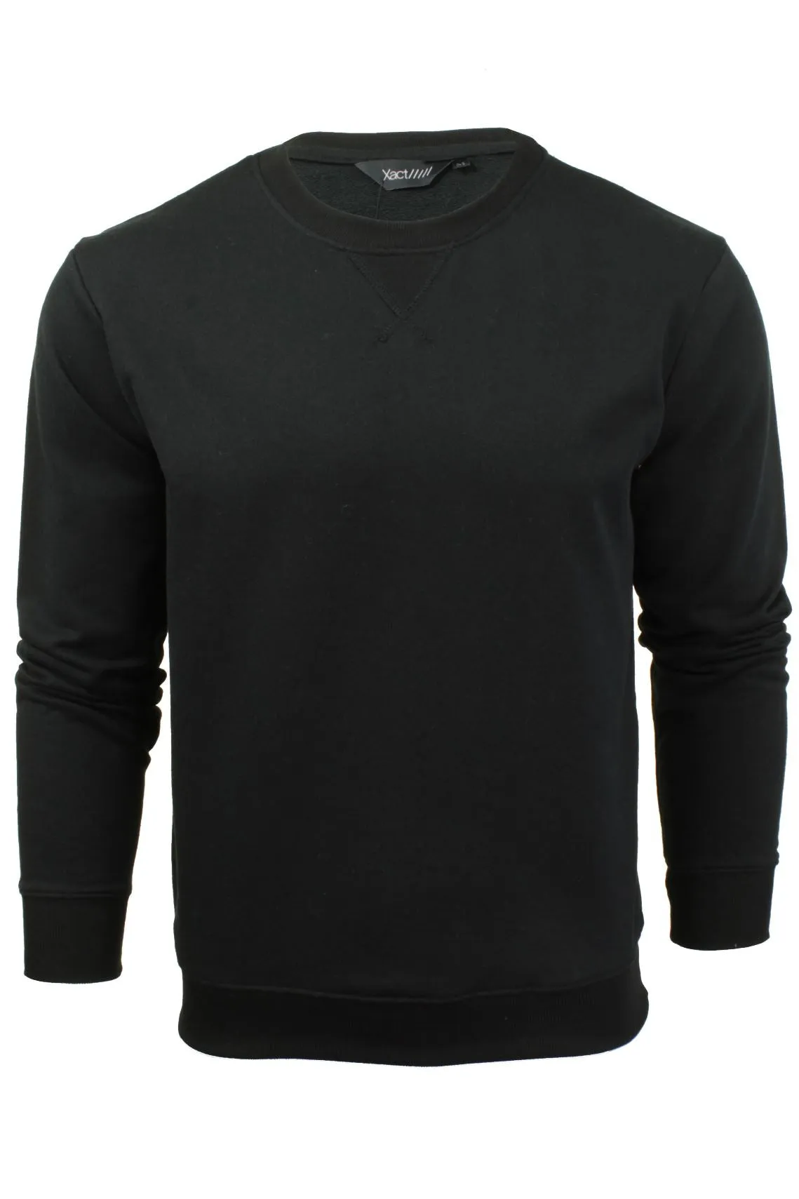 Xact Mens Crew Neck Sweatshirt Jumper - Long Sleeved