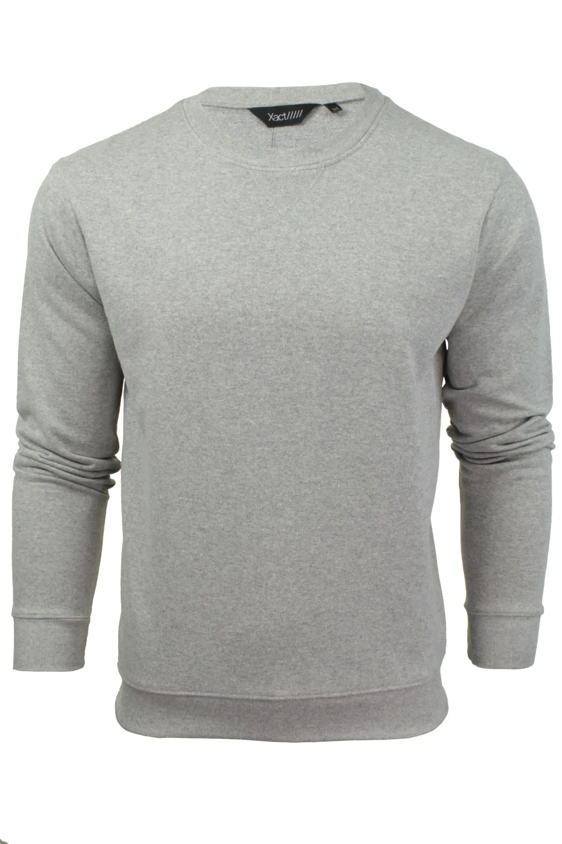 Xact Mens Crew Neck Sweatshirt Jumper - Long Sleeved