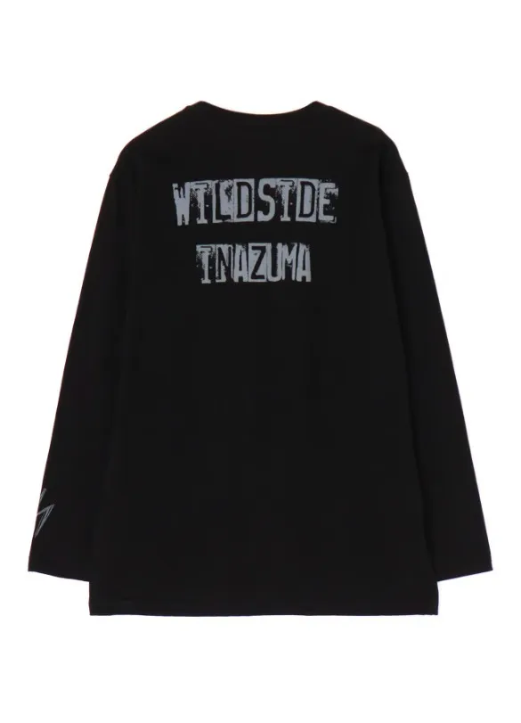 Yohji Yamamoto  |Pullovers U-Neck Long Sleeves Other Animal Patterns Cotton