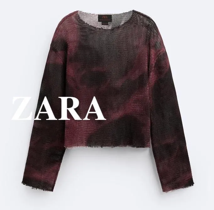 ZARA  |Street Style Long Sleeves Sweaters